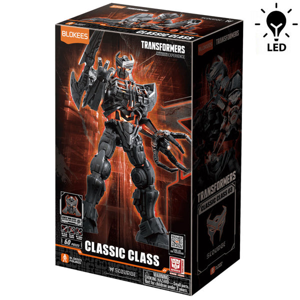 BLOKEES Transformers Classic Class 03 Scourge Figurines Articulées