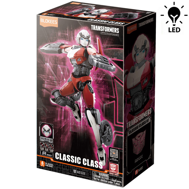 BLOKEES Transformers Classic Class 07 Arcee Rise of the Beasts